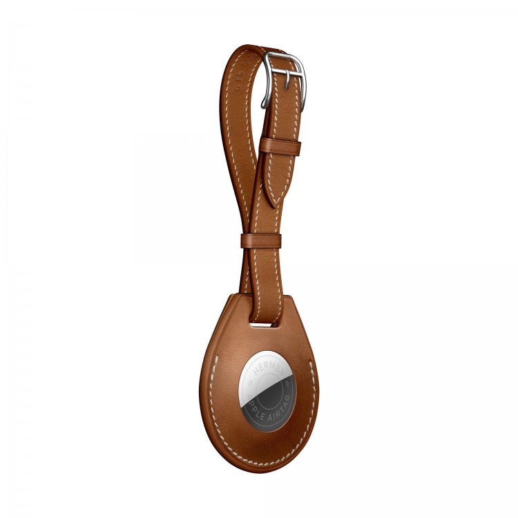 Бирка AirTag Hermes Fauve для багажа