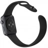 Ремешок спортивный для Apple Watch 42mm черный | Space Gray