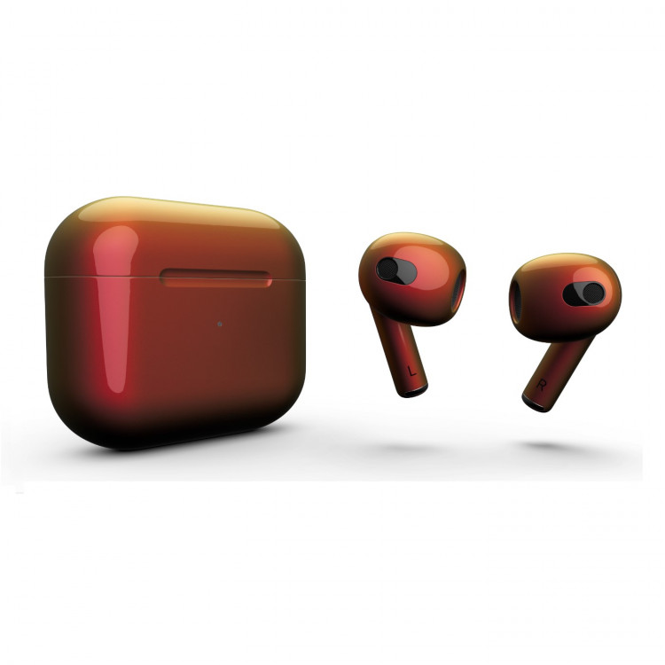 AirPods 3 (2022) - бордовый глянцевый