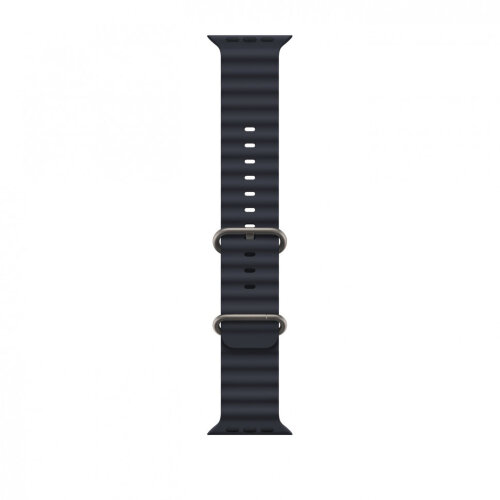 Apple Watch Ultra 3 49mm Titanium Case with Midnight Ocean Band
