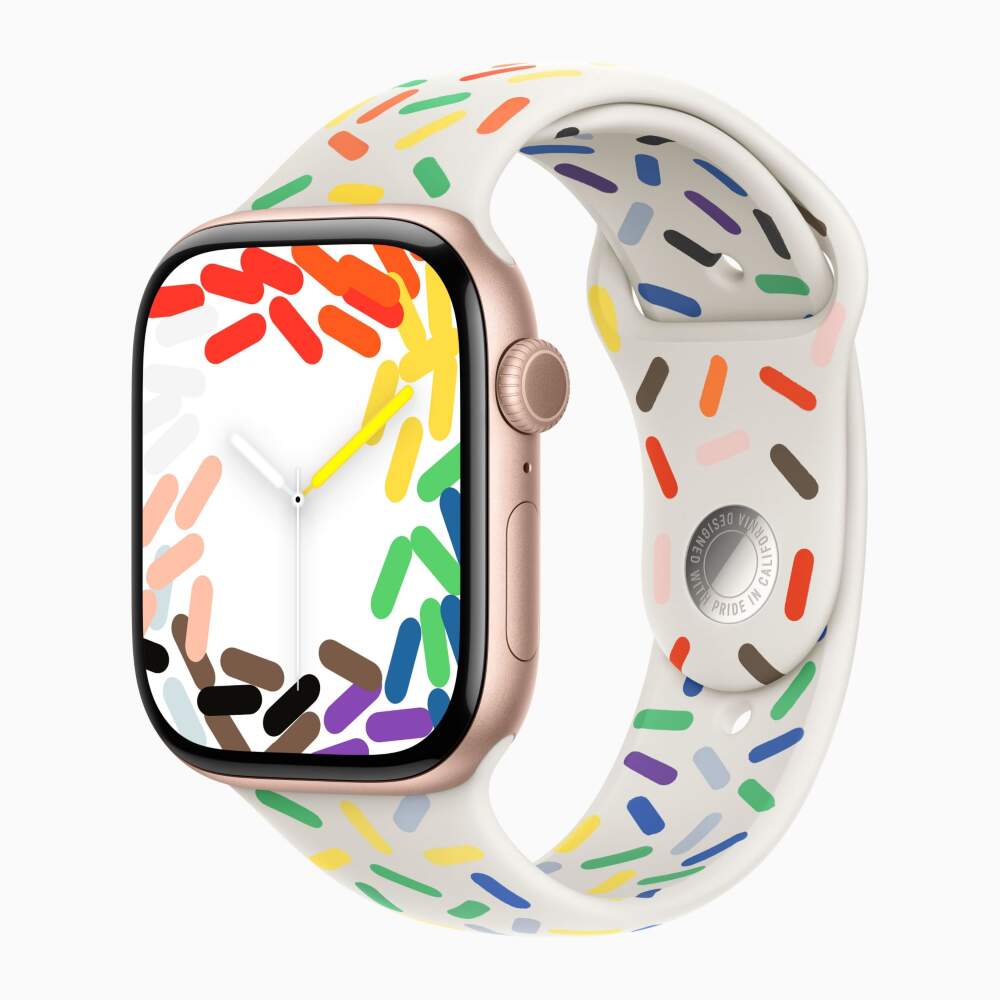 Rose gold iphone watch band best sale