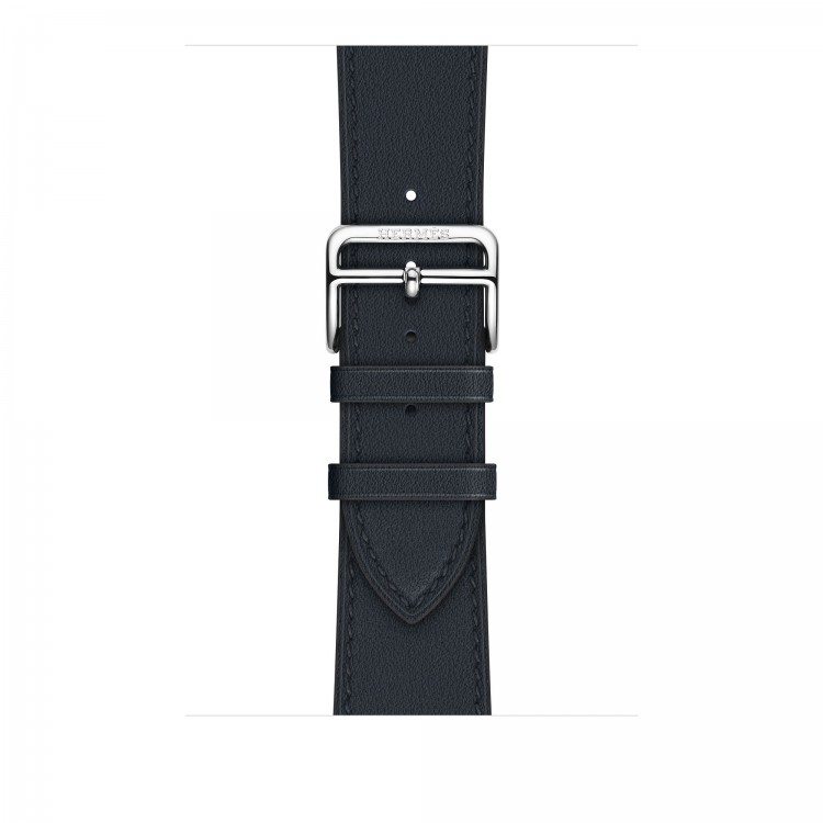 Ремешок Hermes Simple Tour Swift цвета Bleu Indigo (44 мм)