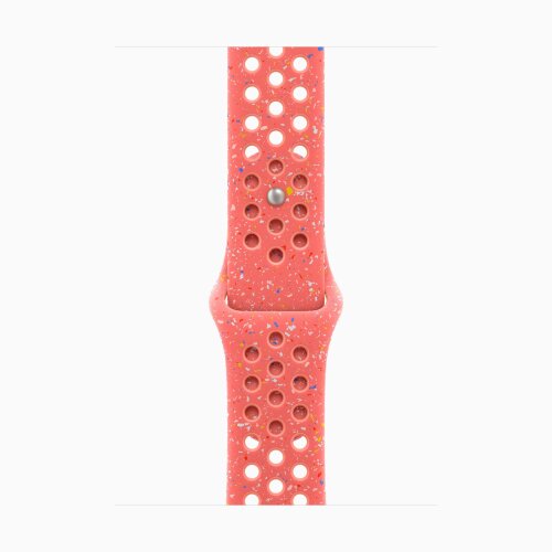Apple Watch Series 10 42mm, Rose Gold Aluminum Case with Nike Sport Band - Magic Ember