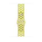 Спортивный ремешок для Apple Watch 46mm Nike Sport Band (M/L) - Желтый (Volt Splash)