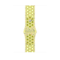 Спортивный ремешок для Apple Watch 46mm Nike Sport Band (M/L) - Желтый (Volt Splash)