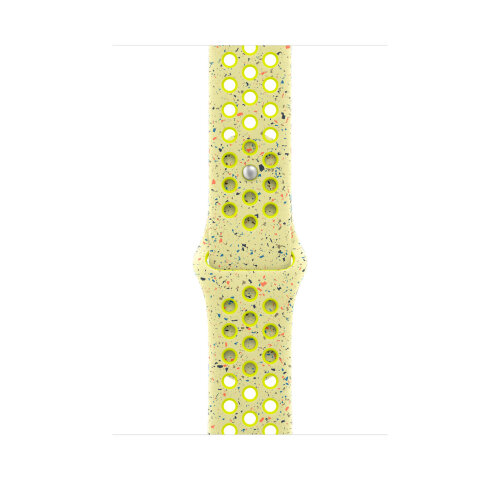 Спортивный ремешок для Apple Watch 46mm Nike Sport Band (M/L) - Желтый (Volt Splash)