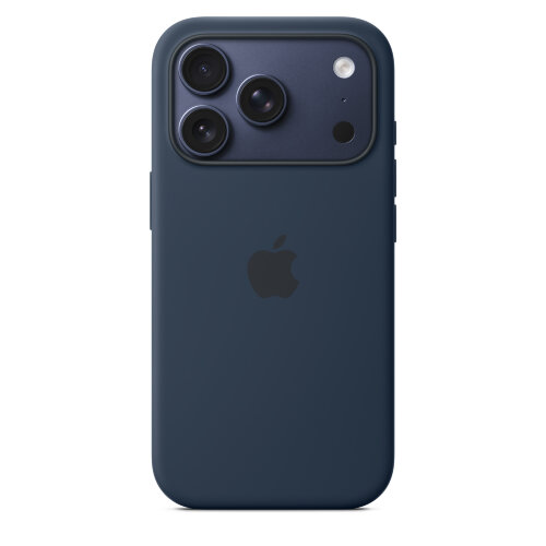 Силиконовый чехол для iPhone 17 Pro с MagSafe - Темно-синий (Midnight)