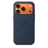 Силиконовый чехол для iPhone 17 Pro с MagSafe - Темно-синий (Midnight)