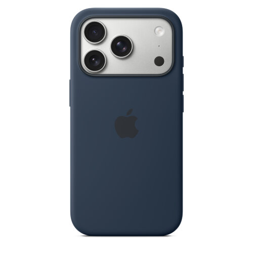 Силиконовый чехол для iPhone 17 Pro с MagSafe - Темно-синий (Midnight)