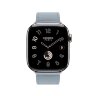 Ремешок Hermes для Apple Watch 42mm Single Tour - Светло-голубой (Bleu Lin)