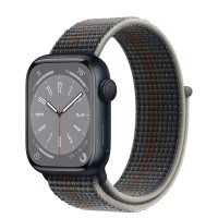 Apple Watch Series 8 41mm, Midnight Aluminum Case with Sport Loop - Midnight