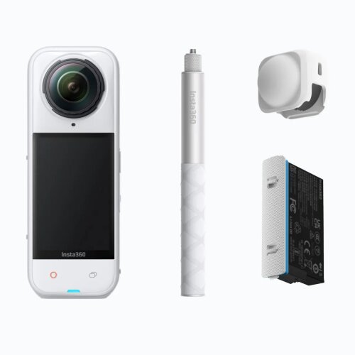 Экшн-камера 360 Insta360 X5 Satin White Get-Set Bundle