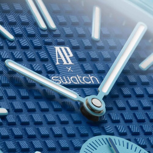 Карманные часы Audemars Piguet Swatch Royal Pop Lan Ba (Синий)