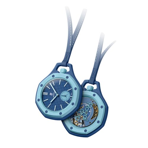 Карманные часы Audemars Piguet Swatch Royal Pop Lan Ba (Синий)