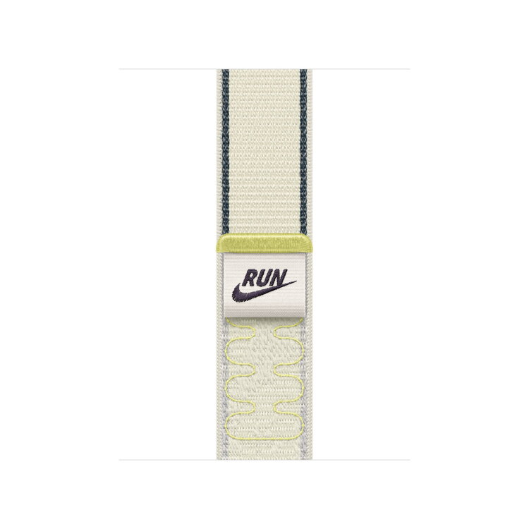 Ремешок Nike Sport Loop для Apple Watch 42mm — Бело-зеленый (Chalk Calm)