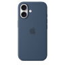 Силиконовый чехол для iPhone 16 с MagSafe - Denim (Синий)
