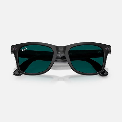 Ray-Ban Meta Gen 3 Wayfarer Transitions (черный прозрачный / фотохром Aquamarine)