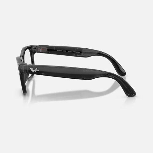 Ray-Ban Meta Gen 3 Wayfarer Transitions (черный прозрачный / фотохром Aquamarine)