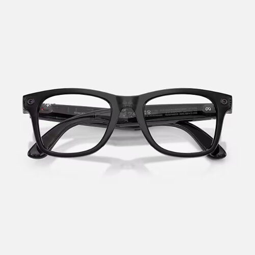Ray-Ban Meta Gen 3 Wayfarer Transitions (черный прозрачный / фотохром Aquamarine)