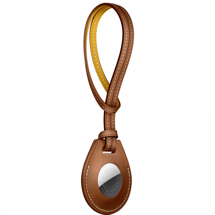 Подвеска AirTag Hermes Fauve для сумки