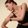 Apple Watch Hermes Series 11 42mm, классический кожаный ремешок коричневого цвета