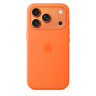 Силиконовый чехол для iPhone 17 Pro с MagSafe - Оранжевый (Orange)