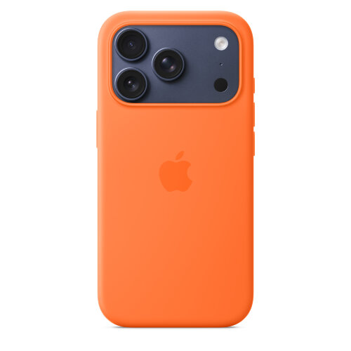 Силиконовый чехол для iPhone 17 Pro с MagSafe - Оранжевый (Orange)