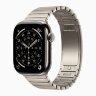 Apple Watch Series 11 46mm Natural Titanium Case with Natural Link Bracelet
