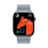 Ремешок Hermes для Apple Watch 46mm Single Tour - Светло-голубой (Bleu Lin)