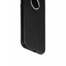Кожаная чехол - накладка i-Carer для iPhone 8 и 7 черная