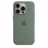 Силиконовый чехол для iPhone 15 Plus MagSafe - Кипарис (Cypress)