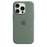Силиконовый чехол для iPhone 15 Plus MagSafe - Кипарис (Cypress)