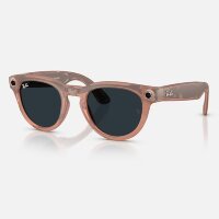 Ray-Ban Meta Gen 2 HeadLiner (матовая персиковая оправа, линзы с серым затемнением)