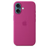 Силиконовый чехол для iPhone 16 с MagSafe -Fuchsia (Розовый)