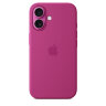 Силиконовый чехол для iPhone 16 с MagSafe -Fuchsia (Розовый)