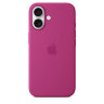 Силиконовый чехол для iPhone 16 с MagSafe -Fuchsia (Розовый)