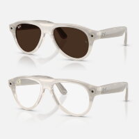 Ray-Ban Meta Gen 3 Aviator Limited Edition Transitions (теплый бежевый / коричневый фотохром)