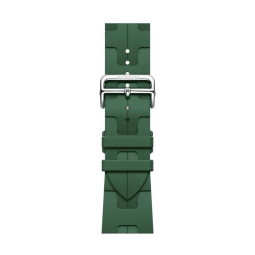 Apple Watch Ultra 2 Hermes 49mm Titanium, спортивный ремешок  Kilim зеленый