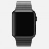 Apple Watch 38mm with Link Bracelet Space Black / Блочный браслет из нержавеющей стали MJ3F2
