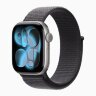 Apple Watch Series 11 42mm, Space Gray Aluminum Case with Sport Loop - Dark Gray