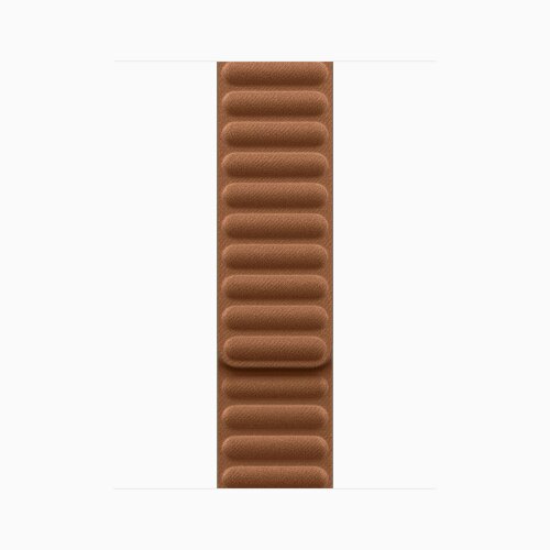 Apple Watch Series 11 42mm, Gold Titanium Case with Magnetic Link - Caramel