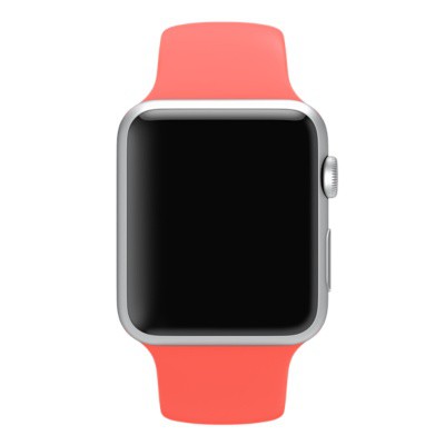 Ремешок спортивный для Apple Watch 42mm розовый