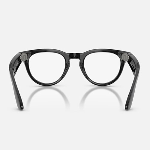 Ray-Ban Meta Gen 2 HeadLiner  Transitions (линзы прозрачные с затемнением в зеленый, глянцевая черная оправа)