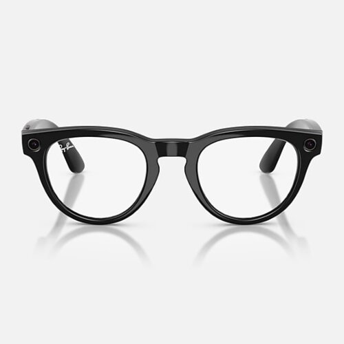 Ray-Ban Meta Gen 2 HeadLiner  Transitions (линзы прозрачные с затемнением в зеленый, глянцевая черная оправа)