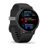 Умные часы Garmin Vivoactive 5 42mm, Slate Aluminum Bezel, Black Case, Silicone Band