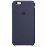 Чехол силиконовый для iPhone 6s Темно-синий