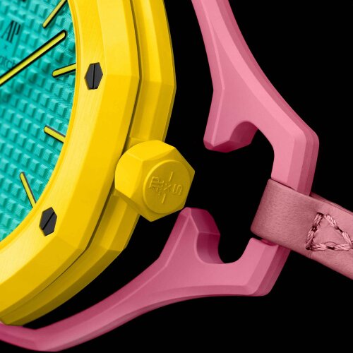 Карманные часы Audemars Piguet Swatch Royal Pop Otg Roz (Желтый)