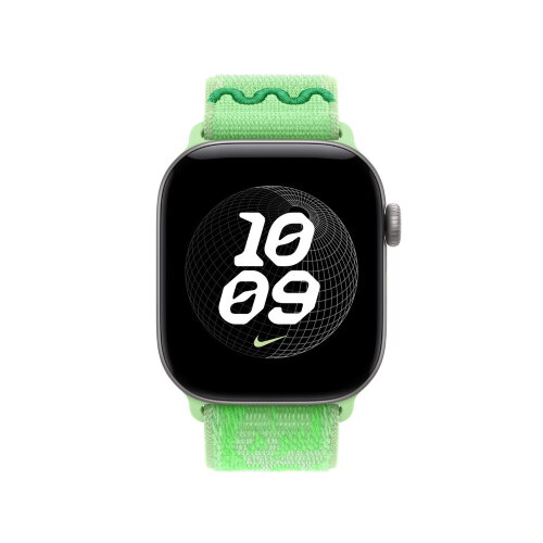 Ремешок Nike Sport Loop для Apple Watch 42mm — Зеленый (Green Spark)
