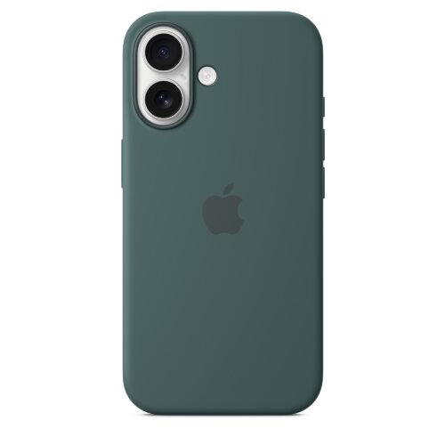 Силиконовый чехол для iPhone 16 с MagSafe - Lake Green (Зеленый)