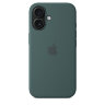 Силиконовый чехол для iPhone 16 с MagSafe - Lake Green (Зеленый)